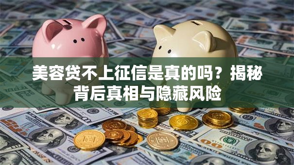 美容贷不上征信是真的吗？揭秘背后真相与隐藏风险
