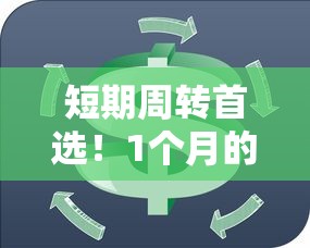 短期周转首选！1个月的贷款口子怎么选最划算？这些细节要注意