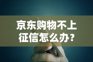 京东购物不上征信怎么办？贷款用户必读避坑指南