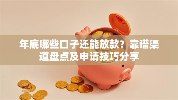 年底哪些口子还能放款？靠谱渠道盘点及申请技巧分享