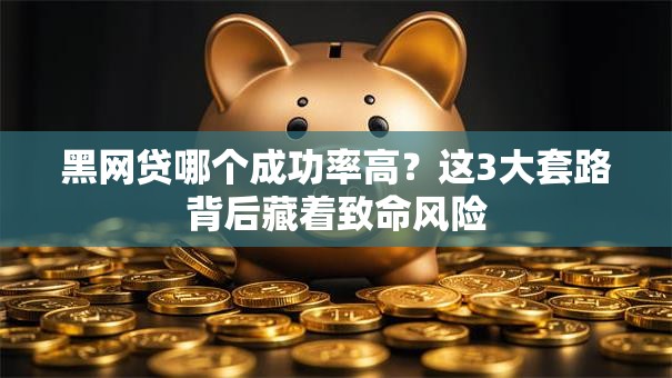 黑网贷哪个成功率高？这3大套路背后藏着致命风险