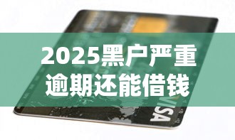 2025黑户严重逾期还能借钱吗？这些渠道或许能帮到你