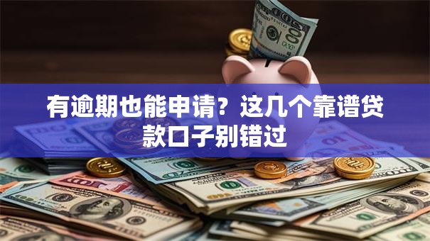有逾期也能申请?这几个靠谱贷款口子别错过 有逾期也能申请?这几个靠谱贷款口子别错过