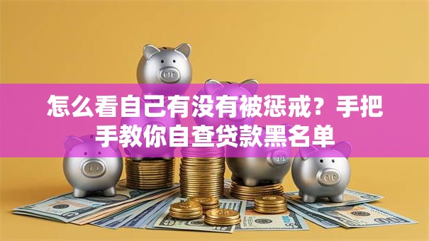 怎么看自己有没有被惩戒？手把手教你自查贷款黑名单
