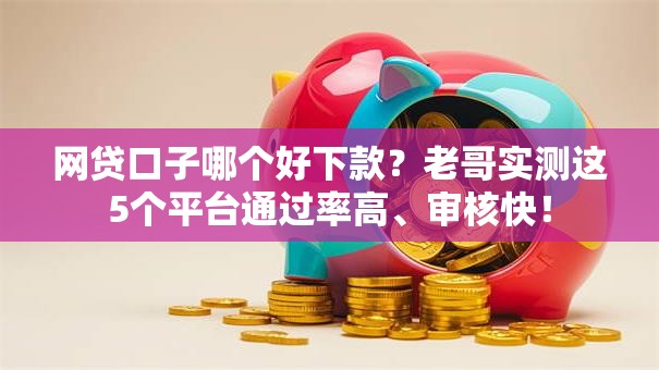 网贷口子哪个好下款？老哥实测这5个平台通过率高、审核快！
