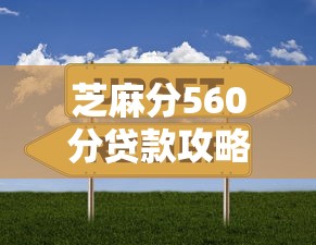 芝麻分560分贷款攻略：如何选择合适的贷款用途？（附避坑指南）