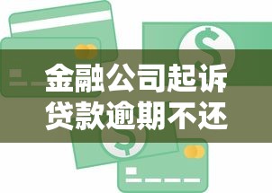 金融公司起诉贷款逾期不还会怎样？征信影响和财产风险全解析