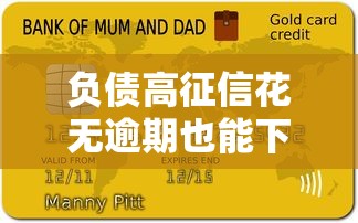 负债高征信花无逾期也能下款？这些平台审核门槛低