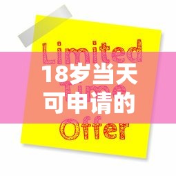 18岁当天可申请的小额贷款 24小时到账攻略解析
