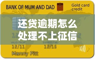还贷逾期怎么处理不上征信？小心这3个方法避免信用污点