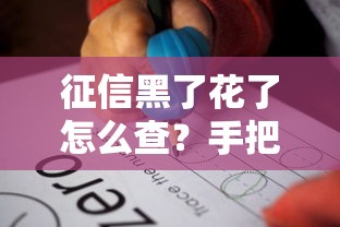征信黑了花了怎么查？手把手教你网上查询完整攻略