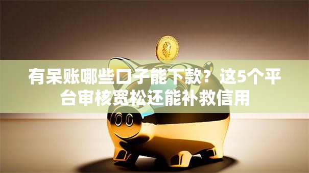 有呆账哪些口子能下款？这5个平台审核宽松还能补救信用