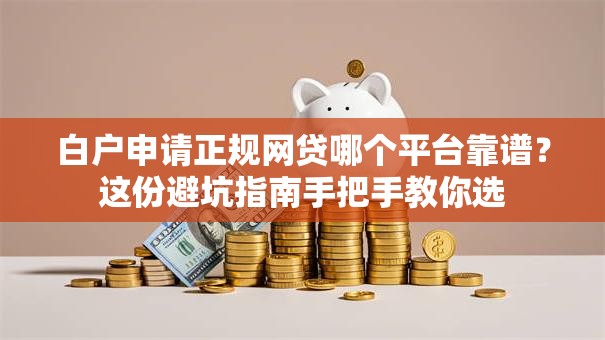 白户申请正规网贷哪个平台靠谱？这份避坑指南手把手教你选