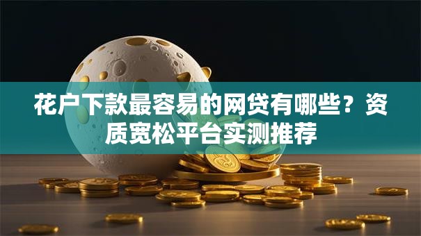 花户下款最容易的网贷有哪些？资质宽松平台实测推荐