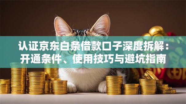 认证京东白条借款口子深度拆解：开通条件、使用技巧与避坑指南