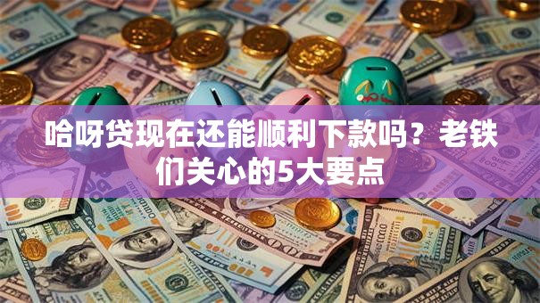 哈呀贷现在还能顺利下款吗？老铁们关心的5大要点