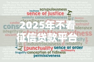 2025年不看征信贷款平台有哪些？这5大可靠渠道助你轻松解决资金难题