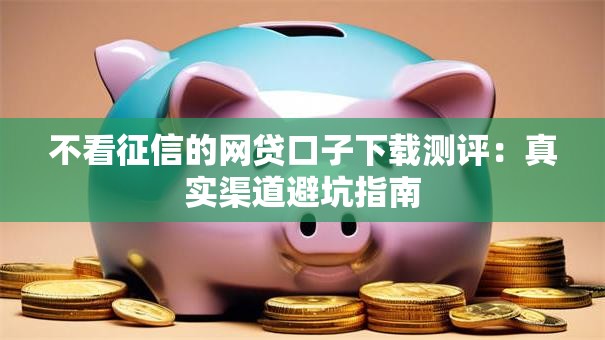 不看征信的网贷口子下载测评：真实渠道避坑指南