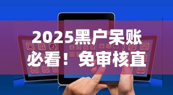 2025黑户呆账必看！免审核直接放款的口子app平台推荐