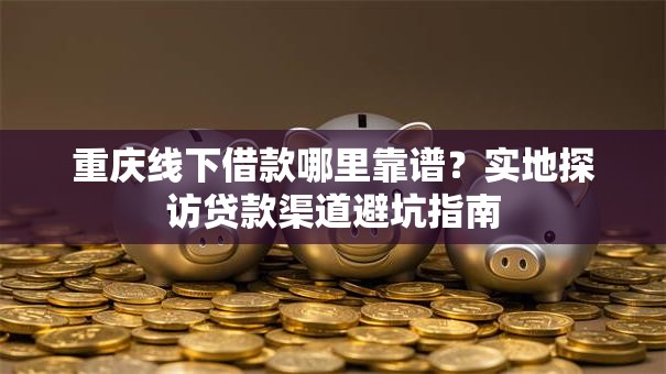 重庆线下借款哪里靠谱？实地探访贷款渠道避坑指南