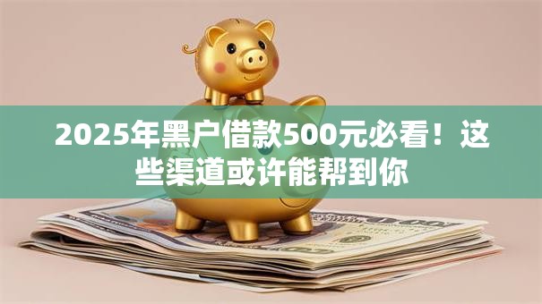2025年黑户借款500元必看！这些渠道或许能帮到你