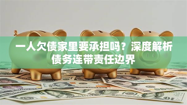 一人欠债家里要承担吗？深度解析债务连带责任边界