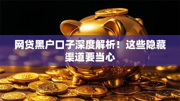 网贷黑户口子深度解析！这些隐藏渠道要当心