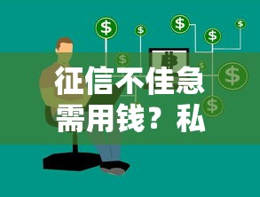 征信不佳急需用钱？私人贷款真的能快速到账吗