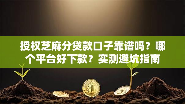 授权芝麻分贷款口子靠谱吗？哪个平台好下款？实测避坑指南
