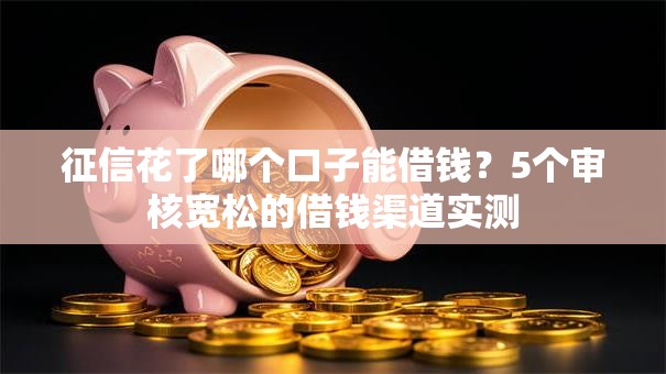 征信花了哪个口子能借钱？5个审核宽松的借钱渠道实测