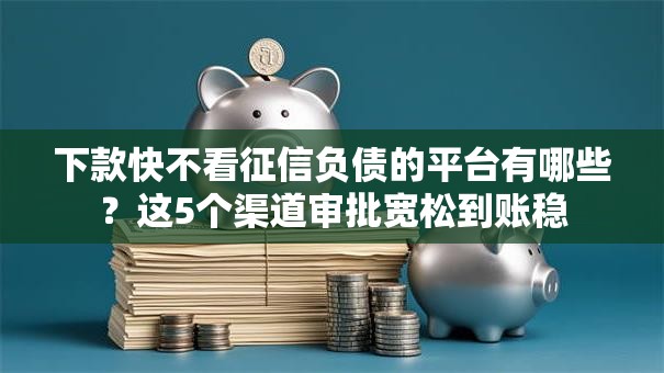 下款快不看征信负债的平台有哪些？这5个渠道审批宽松到账稳