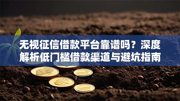无视征信借款平台靠谱吗？深度解析低门槛借款渠道与避坑指南
