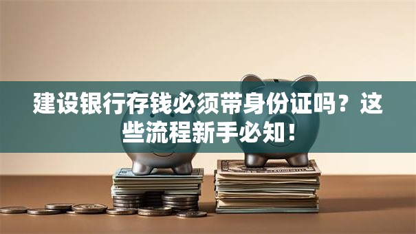 建设银行存钱必须带身份证吗？这些流程新手必知！