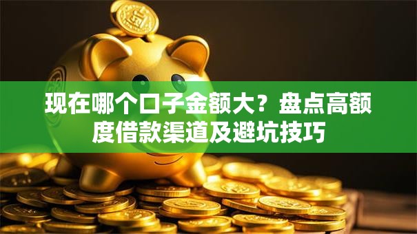 现在哪个口子金额大？盘点高额度借款渠道及避坑技巧