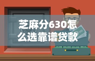 芝麻分630怎么选靠谱贷款平台？这些安全渠道别错过