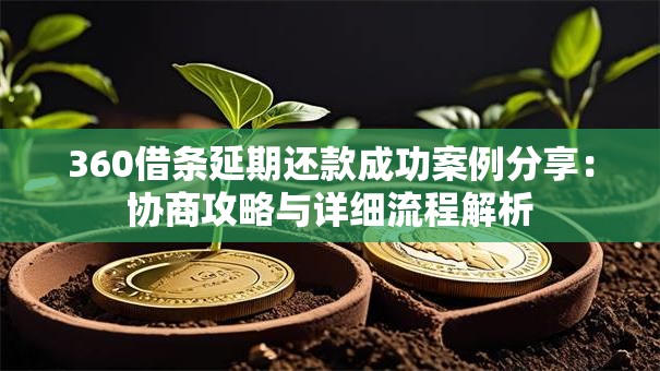 360借条延期还款成功案例分享：协商攻略与详细流程解析