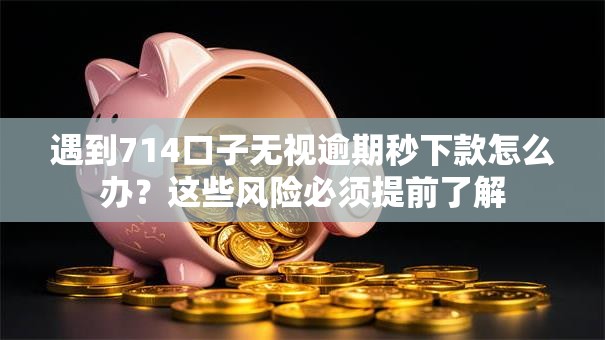 遇到714口子无视逾期秒下款怎么办？这些风险必须提前了解