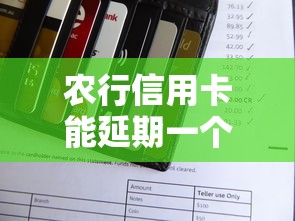 农行信用卡能延期一个月还款吗？申请条件+操作流程全解析