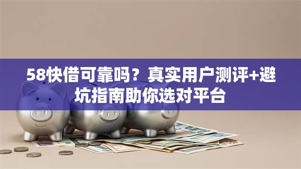 58快借可靠吗？真实用户测评+避坑指南助你选对平台