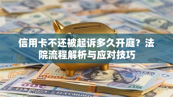 信用卡不还被起诉多久开庭？法院流程解析与应对技巧