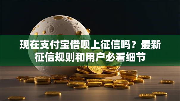 现在支付宝借呗上征信吗？最新征信规则和用户必看细节