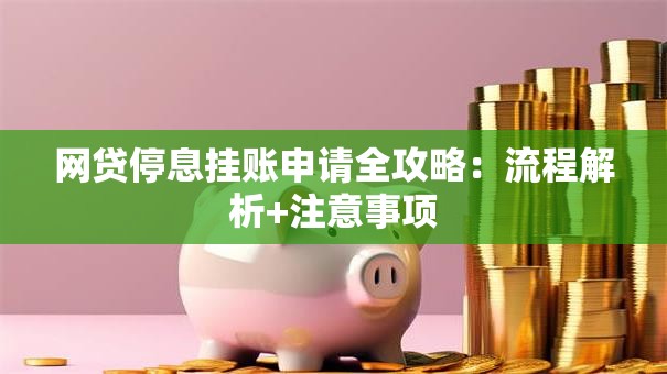 网贷停息挂账申请全攻略：流程解析+注意事项