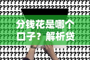 分钱花是哪个口子？解析贷款平台真实申请攻略
