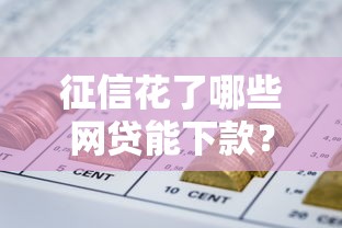 征信花了哪些网贷能下款？实测靠谱平台推荐