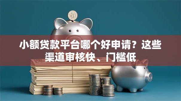 小额贷款平台哪个好申请？这些渠道审核快、门槛低