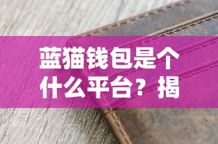 蓝猫钱包是个什么平台？揭秘这款贷款产品靠谱吗