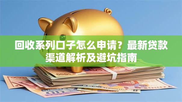回收系列口子怎么申请？最新贷款渠道解析及避坑指南