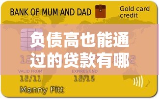 负债高也能通过的贷款有哪些？这5类产品审核宽松、通过率高