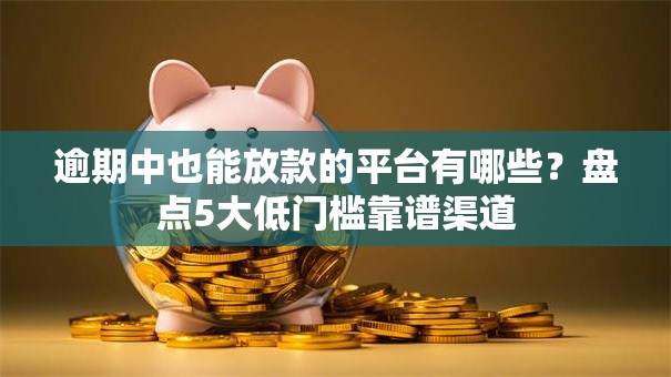 逾期中也能放款的平台有哪些？盘点5大低门槛靠谱渠道