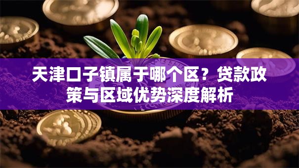 天津口子镇属于哪个区？贷款政策与区域优势深度解析